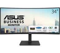 ASUS Zakrivljeni monitor VA34VCPSN, 86,36 cm (34"), VA, UWQHD, 100 Hz, Adaptive-Sync (90LM08JJ-B01170)
